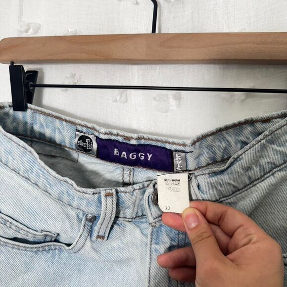 Silvertab Levi's Baggy Jean Shorts Mens size 30 - Picture 6 of 8